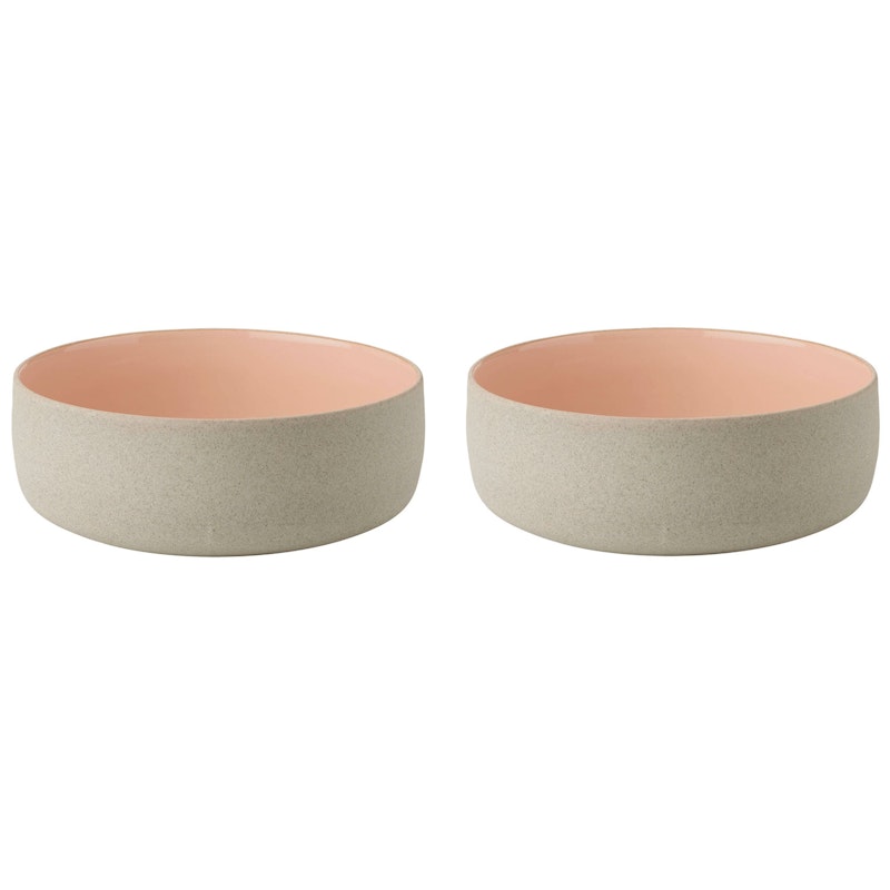 Emma Bowl 13,5 cm 2-pack, Pink