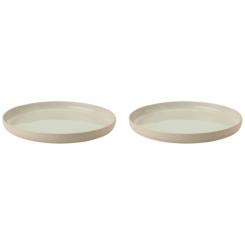 Emma Plate 19 cm 2-pack, Grey