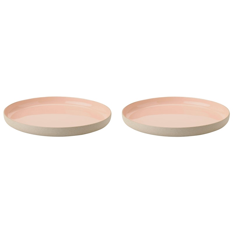 Emma Plate 19 cm 2-pack, Pink