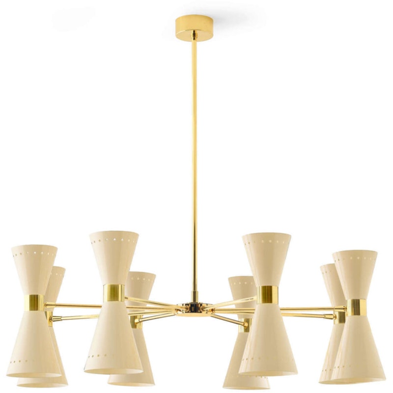 Megafono 8 Pendant, Ivory