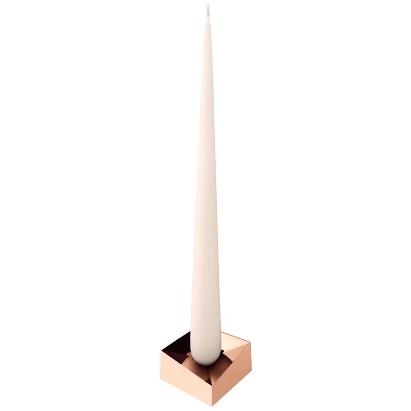 Reflect Candle Holder Large, Rose Gold