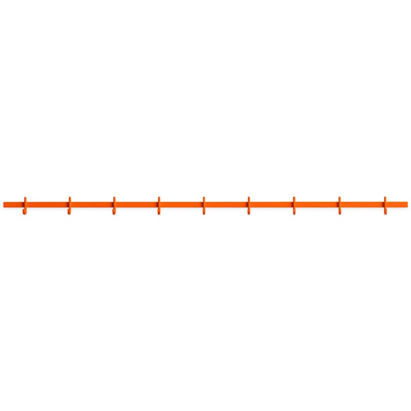 Relief Hook Rail 123 cm, Orange