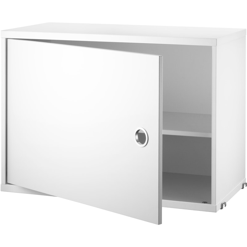 String Cabinet + Door 58x30x42 cm 1-pack, White