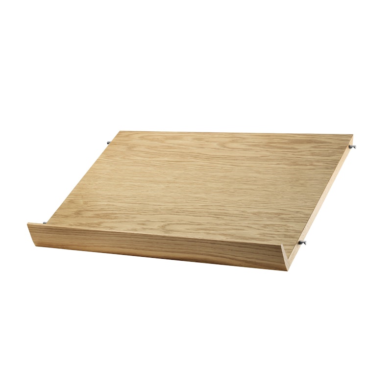 String Magazine Shelf 30x58 cm, Oak