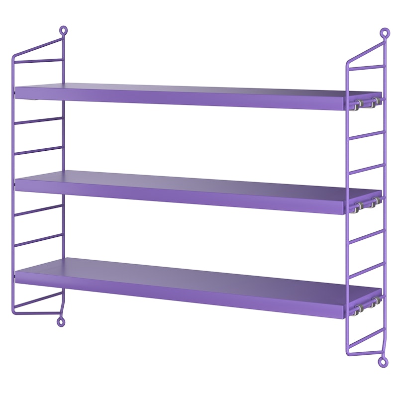 String Pocket Shelf, Lilac