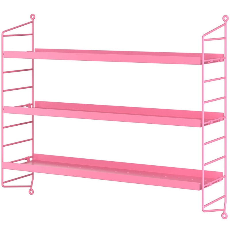 String Pocket Shelf Metal, Fuchsia