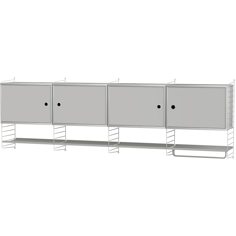 String Shelf Combination K Kitchen, Grey