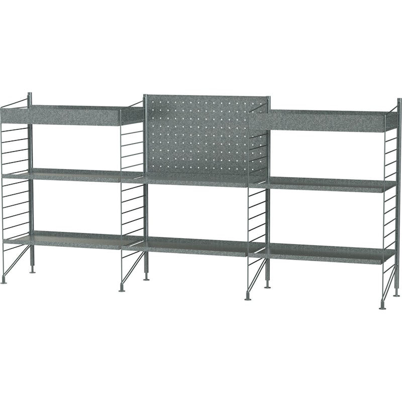 String Shelf Combination M Outdoor, Galvanised