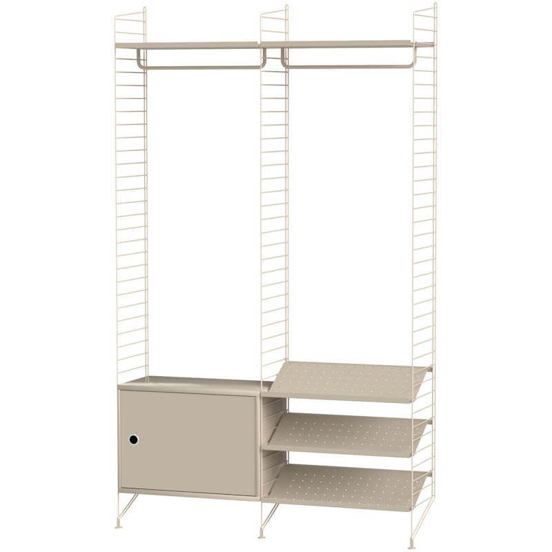 String Shelf Combination S Hall, Beige