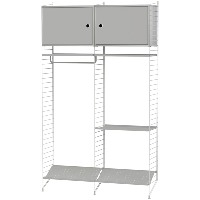 String Shelf, Combination T Hall, Grey