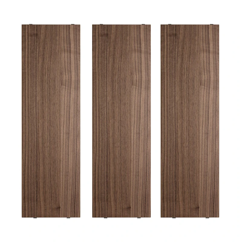 String Shelves 3-pack 58x20 cm, Walnut