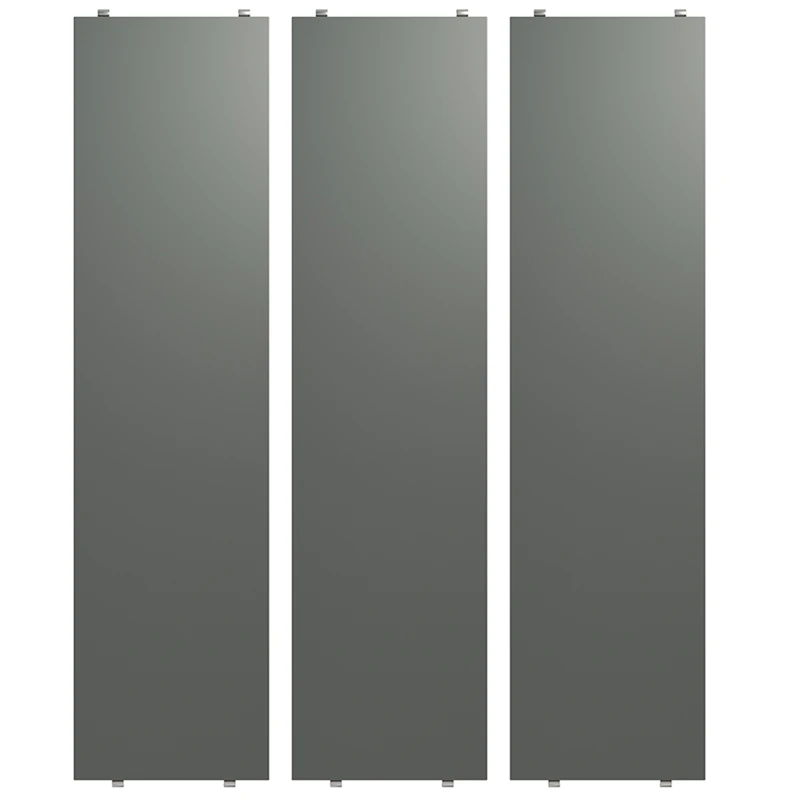 String Shelves 3-pack 78x20 cm, Dark Grey