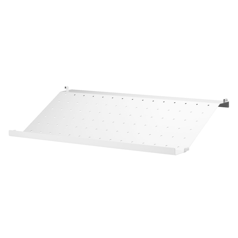 String Shoe Shelf 30x58 cm, White