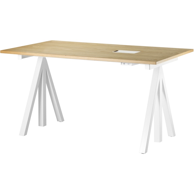 String Works Desk Top 160 cm, Oak