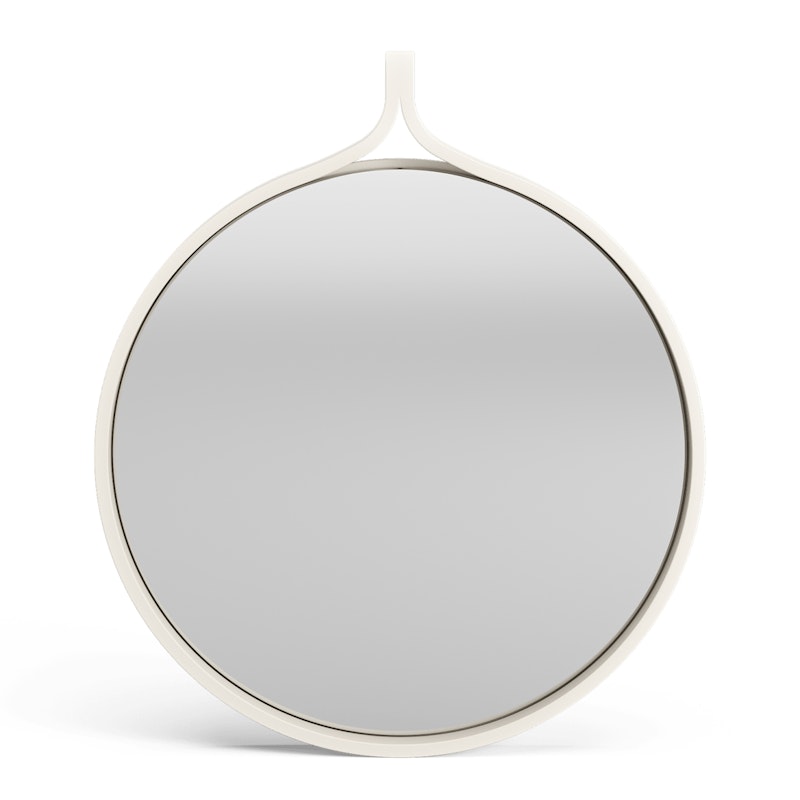 Comma Mirror Ø52 cm, Soft White