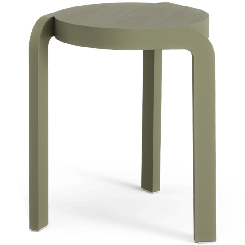 Spin Stool, Moss Green