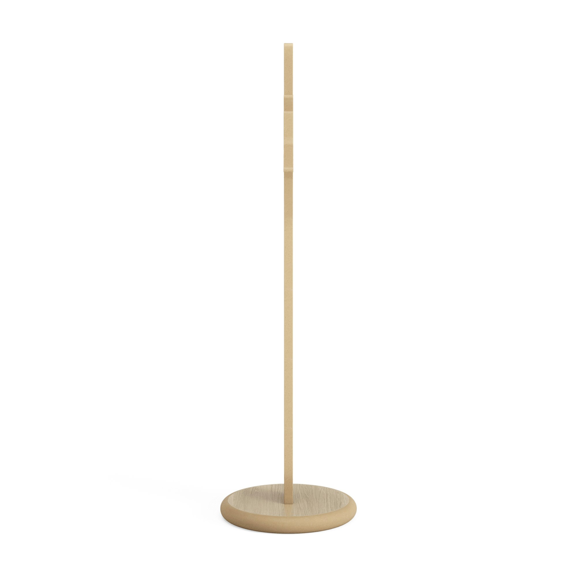 Tree Coat Rack 134 cm, Clear Lacquered