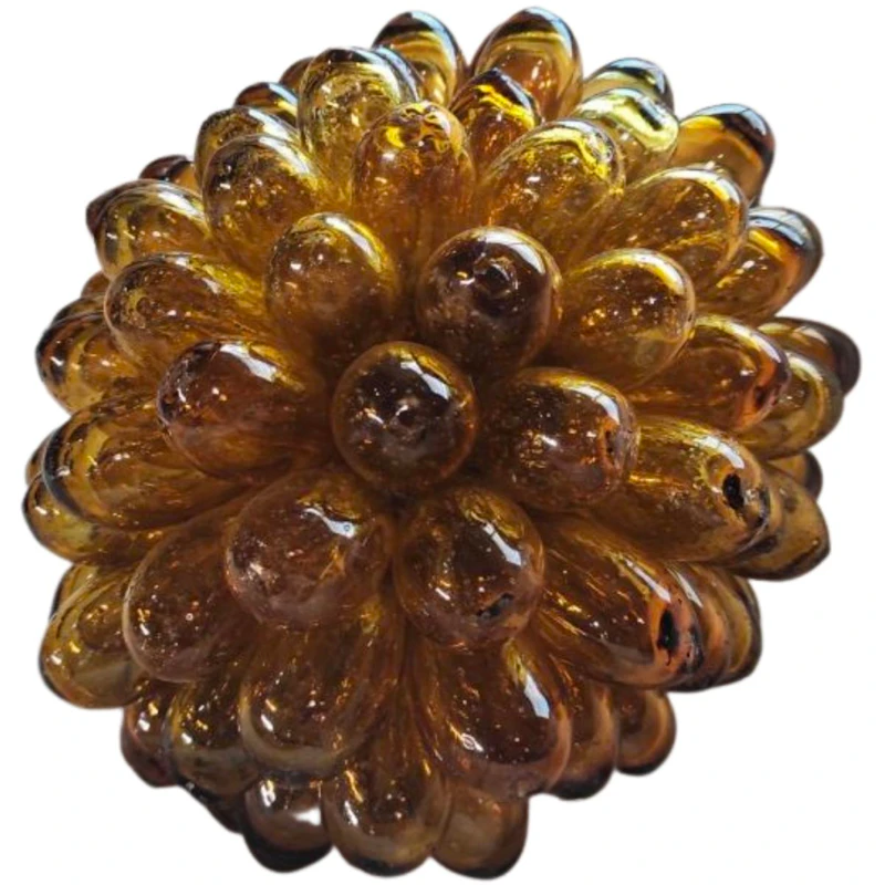 Grape Table Lamp Small, Amber