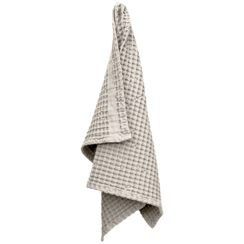 Big Waffle Hand Towel, Stone