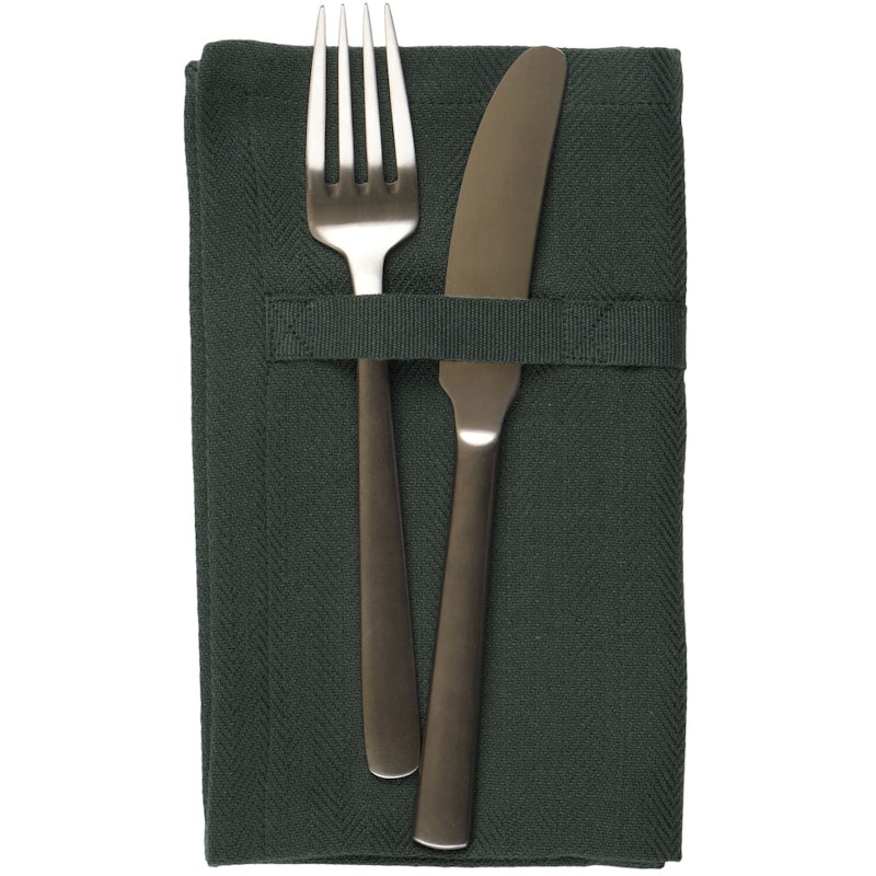 Dinner Napkins 4-pack, Dark Green