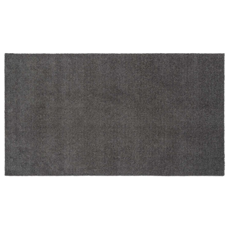 Unicolor Door Mat Steel Grey, 67x120 cm