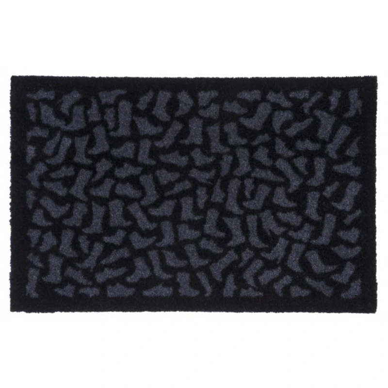 Footwear Doormat 40x60cm, Black/Grey