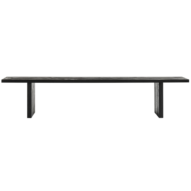 Chunky Bench 220 cm, Black