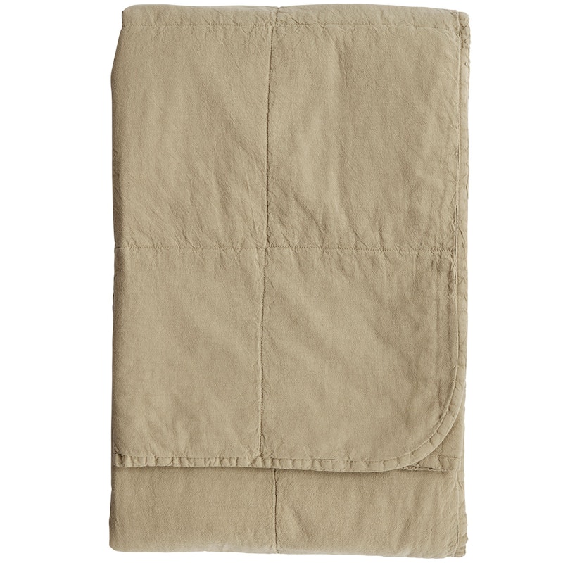 Stay Bedspread 260x260 cm, Khaki