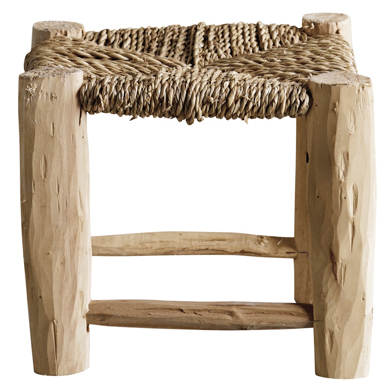 Doum Stool Eucalyptus Wood, 20 cm