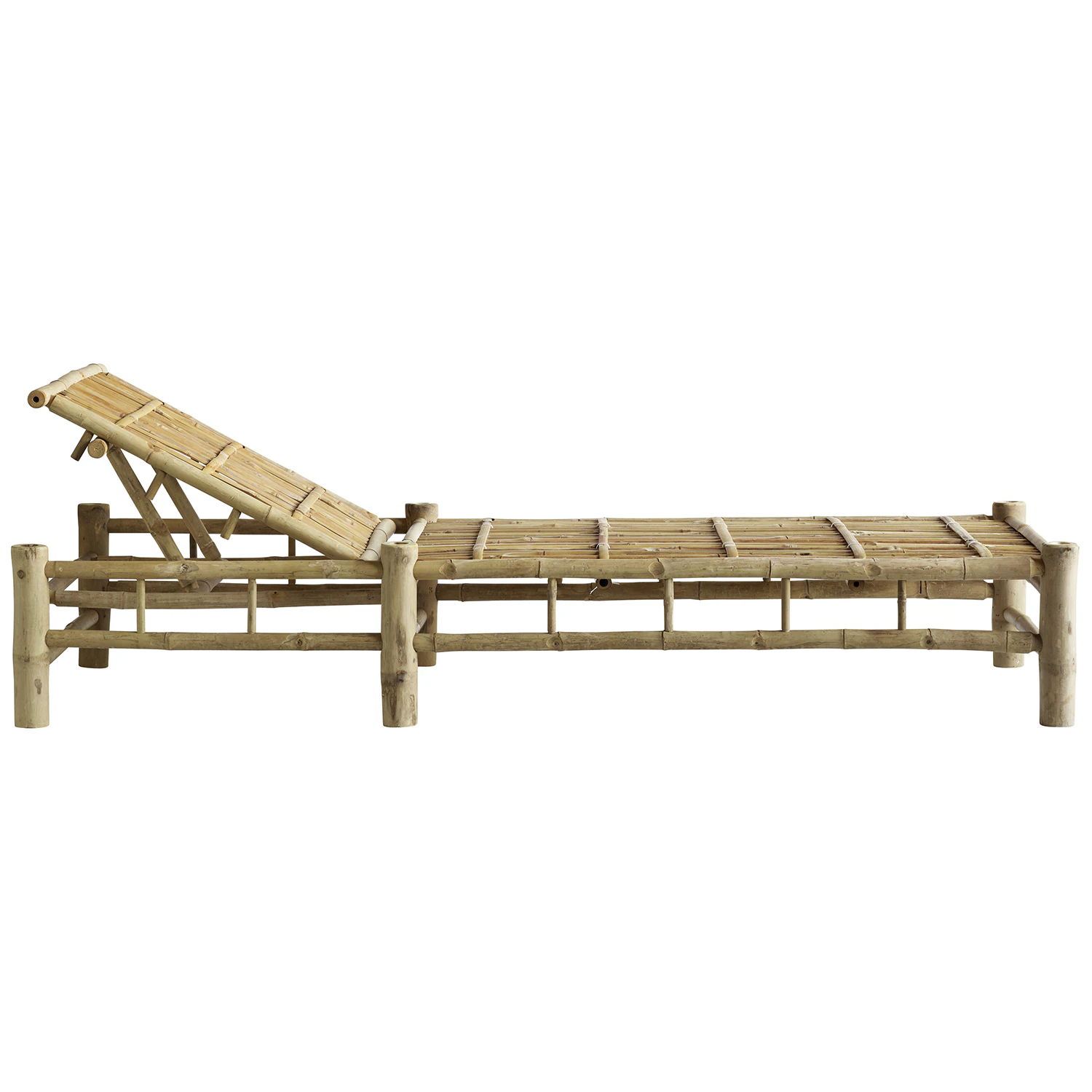 Sunbed Bamboo Single, Nature from Tine K | RoyalDesign