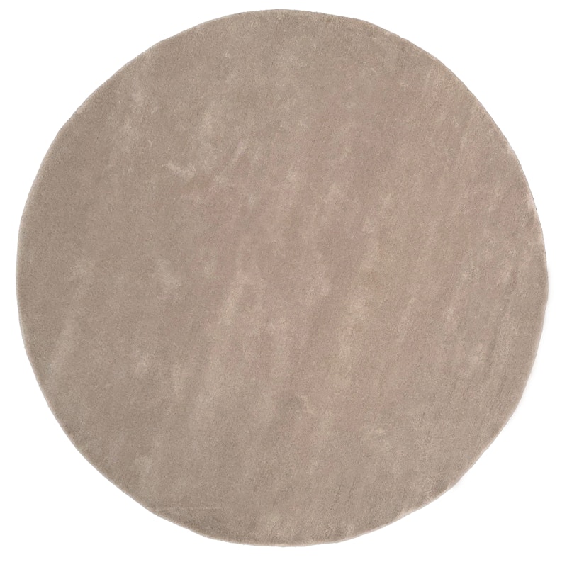 Liljehok Wool Rug Ø200 cm, Beige