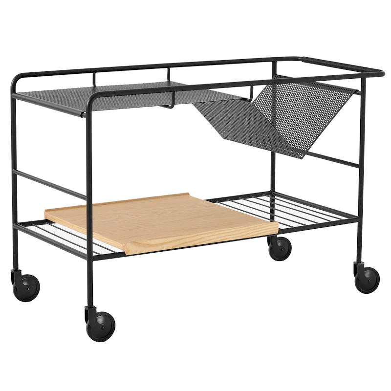 Alima NDS1 Trolley, Oak / Matte Black
