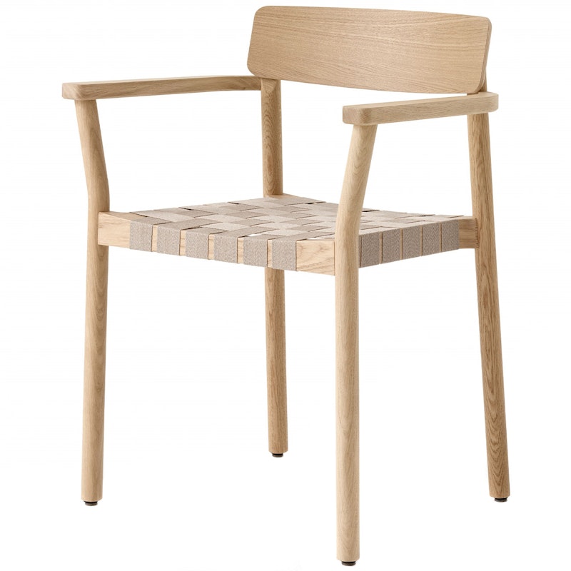 Betty TK9 Armchair, Oak / Natural Webbing