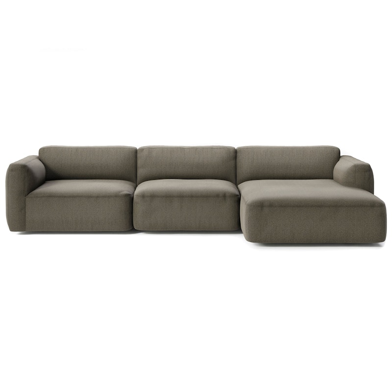 Develius Mellow 3-Seater Sofa, Configuration F, Barnum 08