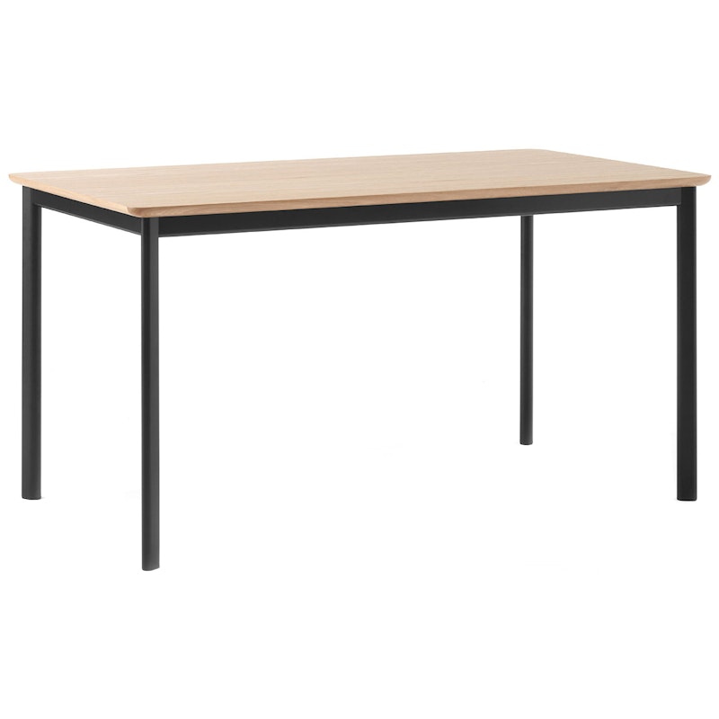 Drip HW115 Dining Table 83x143 cm, Oak