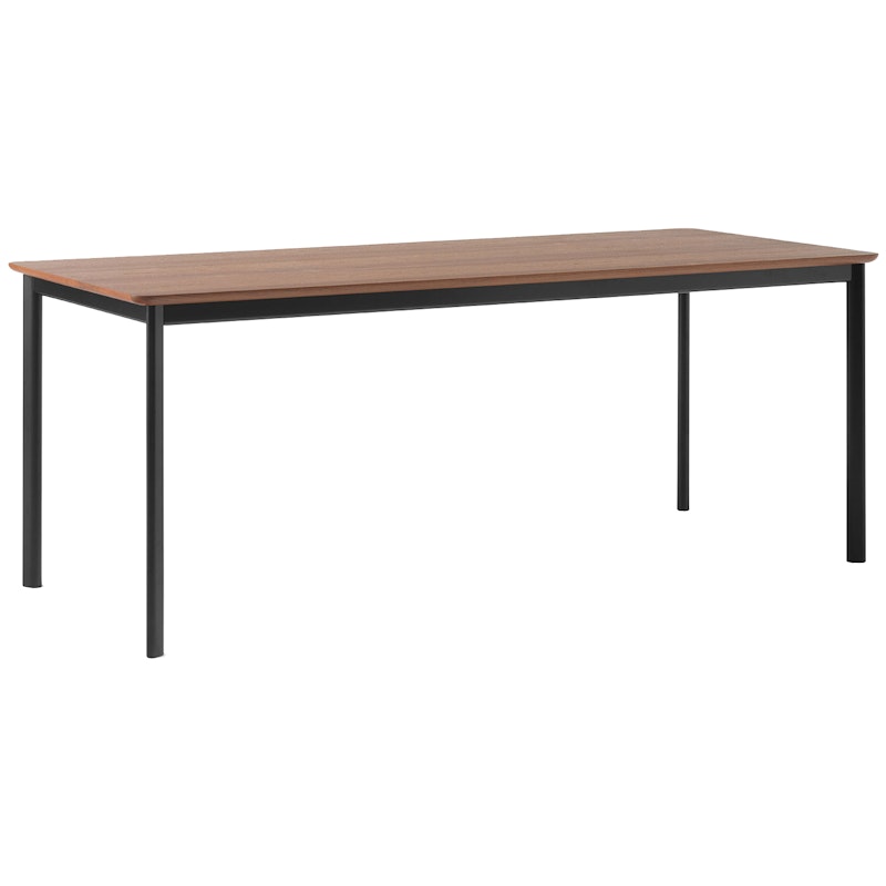 Drip HW116 Dining Table 83x193 cm, Walnut