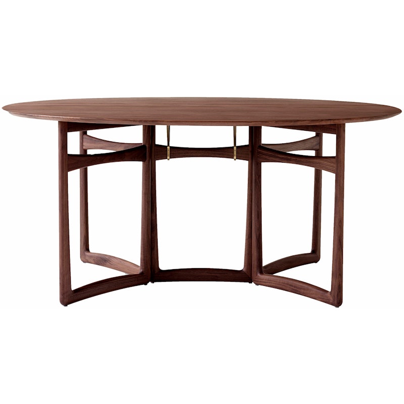 Drop Leaf HM6 Dining Table, Oiled Walnut