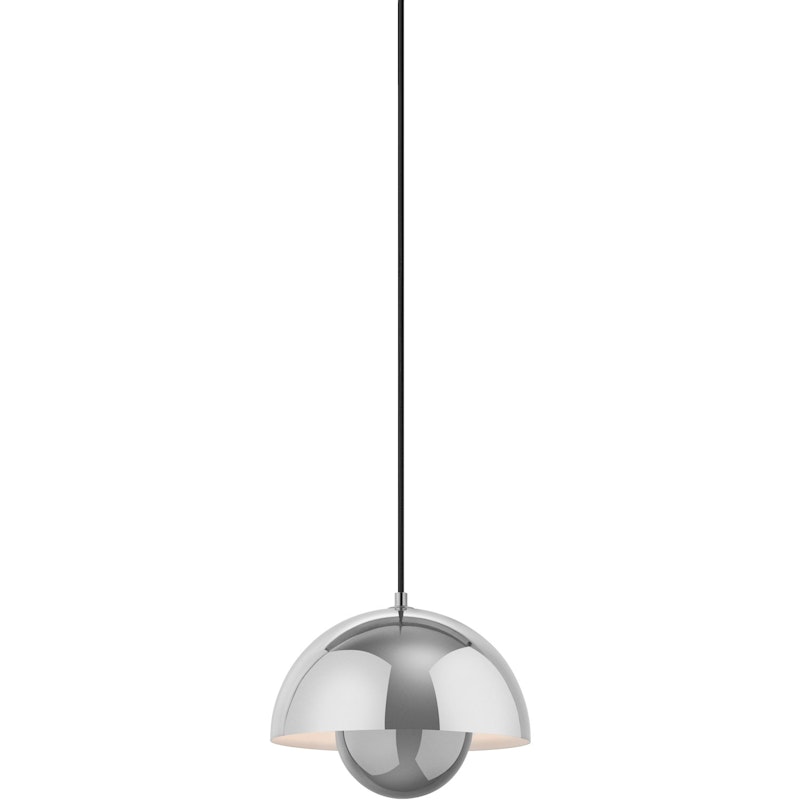 Flowerpot VP1 Pendant, Chrome-Plated