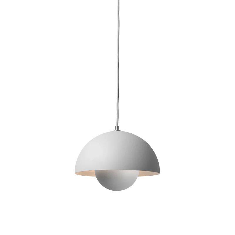 Flowerpot VP1 Pendant, Matt Light Grey