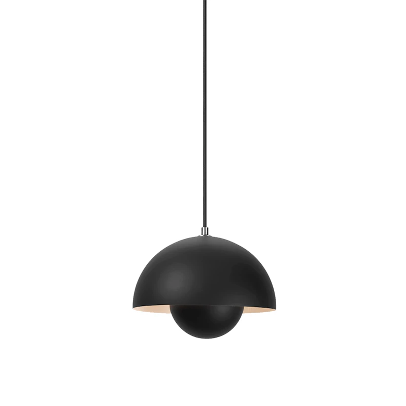 Flowerpot VP1 Pendant, Matt Black