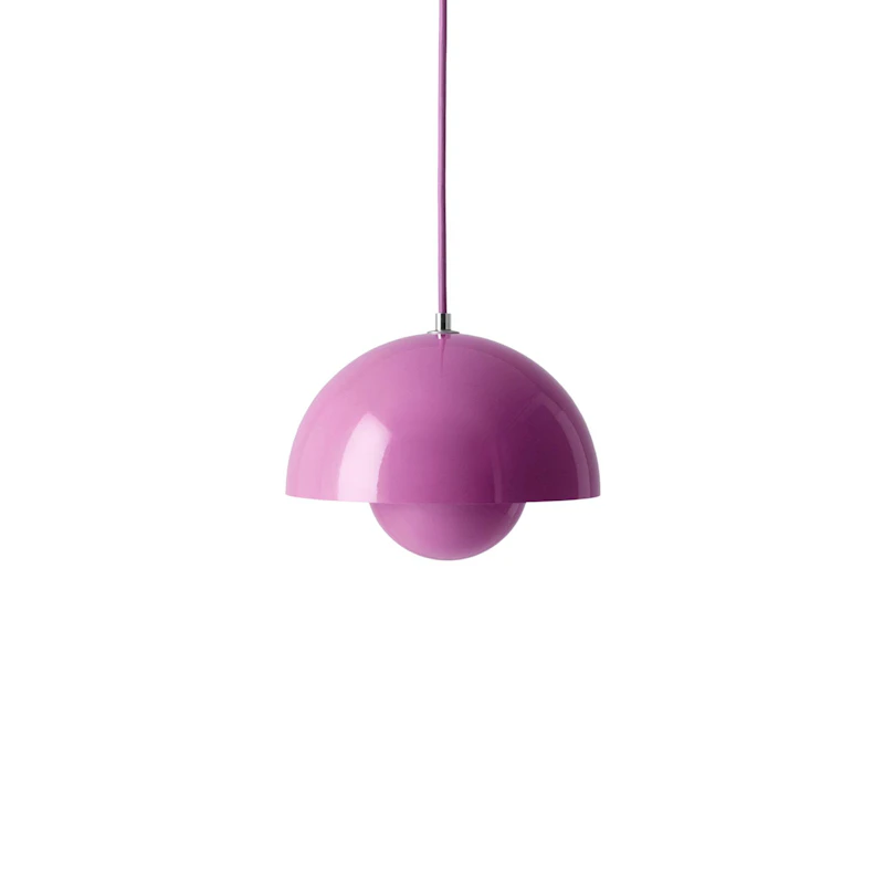 Flowerpot VP1 Pendant, Tangy Pink