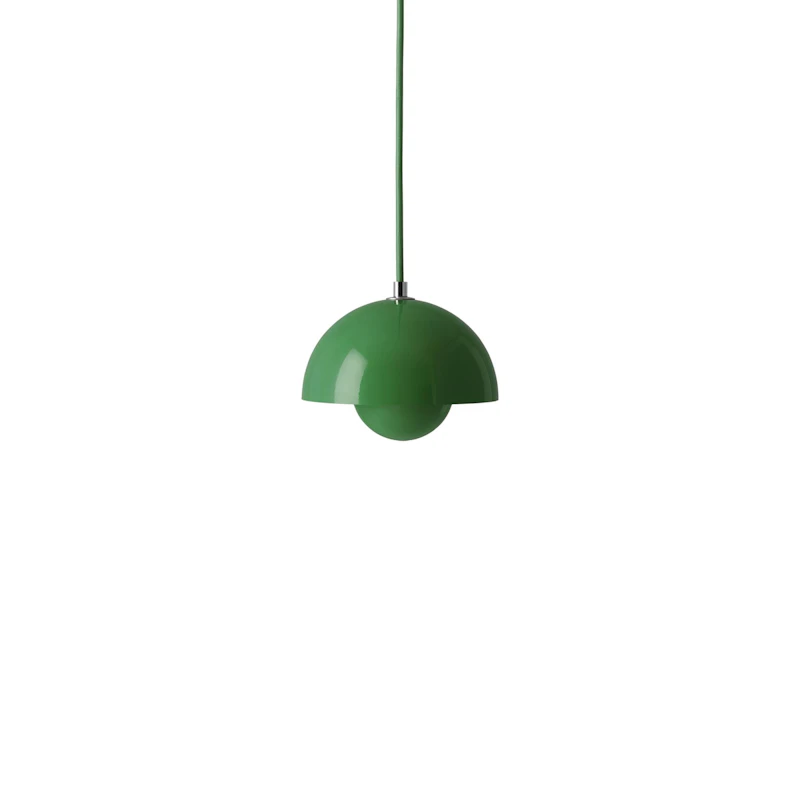 Flowerpot VP10 Pendant, Signal Green