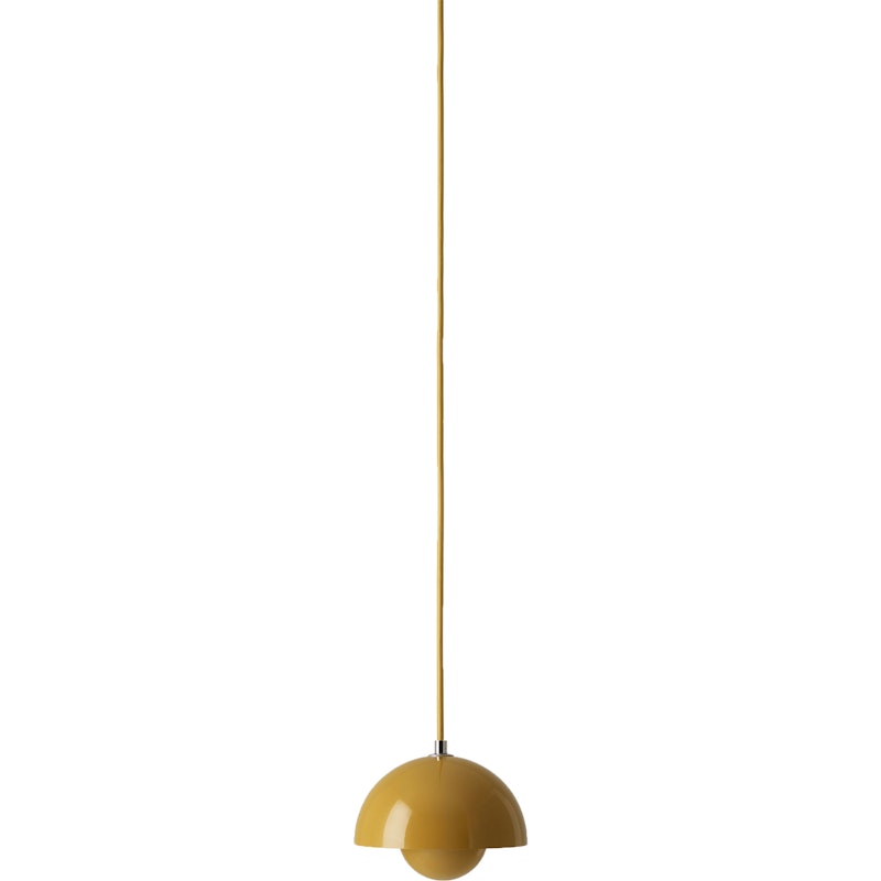 Flowerpot VP10 Pendant, Mustard