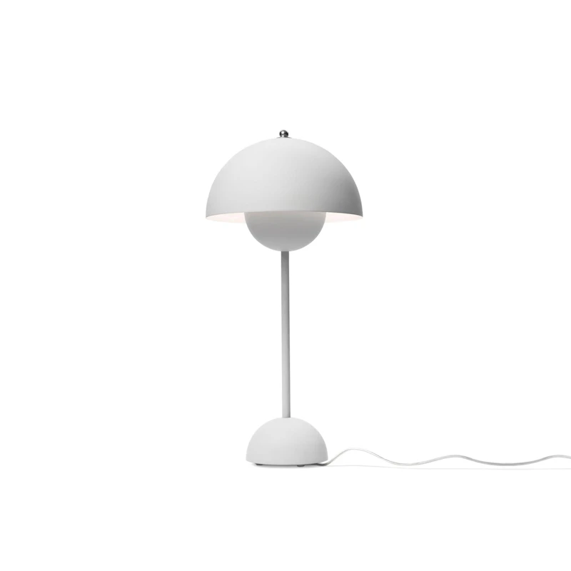 Flowerpot VP3 Table Lamp, Matt Light Grey