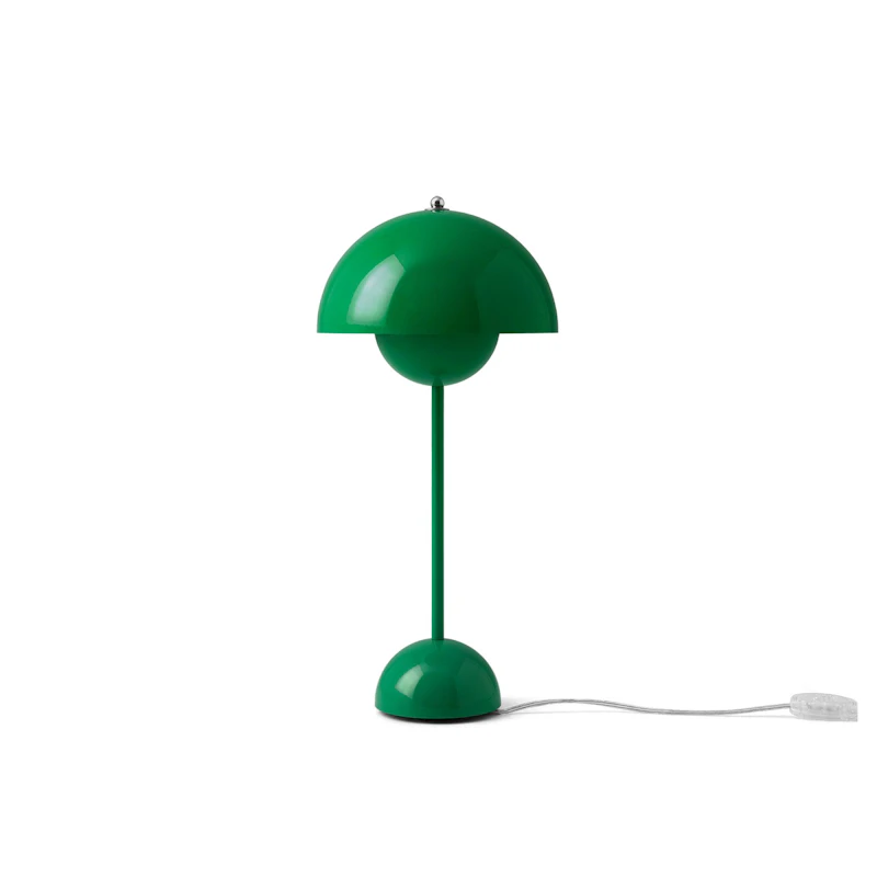 Flowerpot VP3 Table Lamp, Signal Green