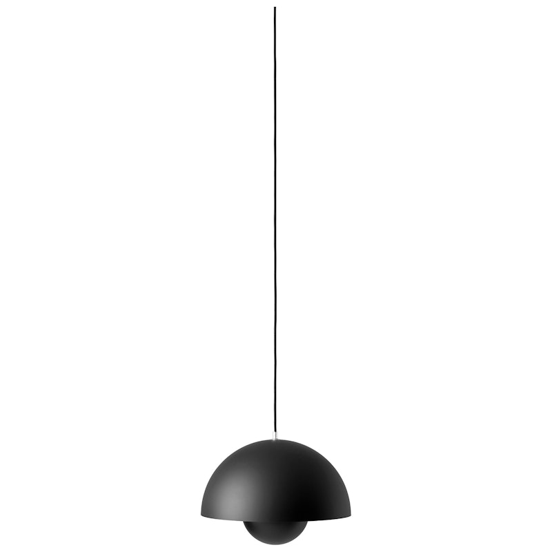 Flowerpot VP7 Pendant, Matte Black