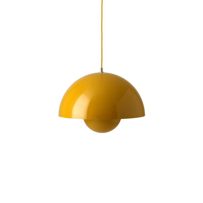 Flowerpot VP7 Pendant, Mustard