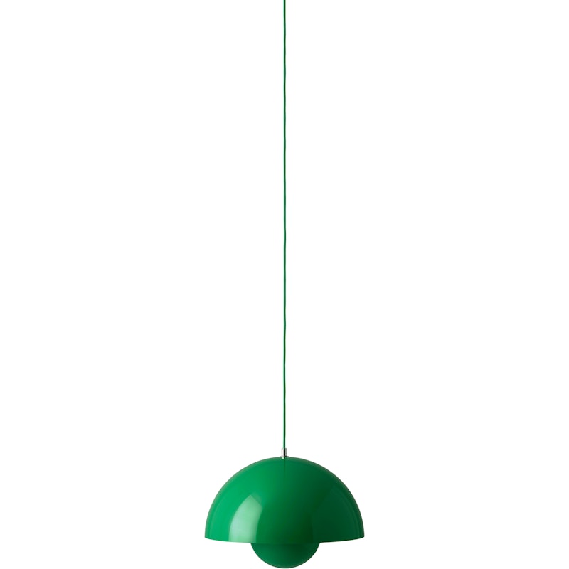 Flowerpot VP7 Pendant, Signal Green