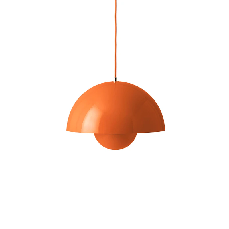 Flowerpot VP7 Pendant, Zesty Orange