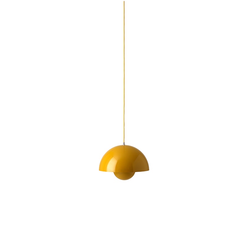 Flowerpot VP7 Pendant, Mustard